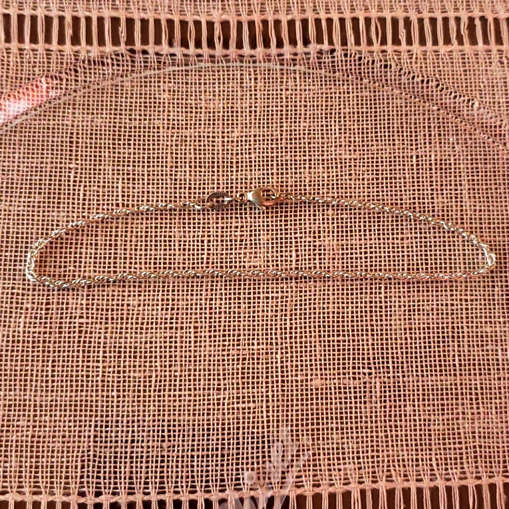 James Avery Rope Chain 8" Bracelet